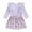 Light Purple, variant on Zshosam Toddler Girl Clothes Fall Toddler Girl Outfits Ruffled Long Sleeve Top Plaid Tweed Skirt Set Fall Winter Girls Clothes Size 18 24 Months,(Light Purple 18-24 Months)