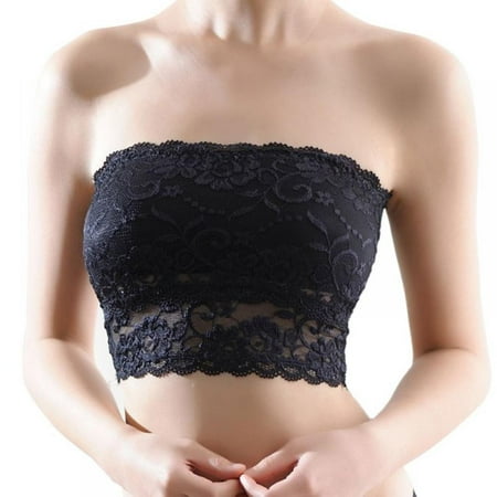 

Lorddream Lace Wrapped Chest Prevent Exposure Tube Top Lace Girl s Lingerie Women s Intimates