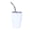 White, variant on sunsanly 1/6Pcs Stainless Steel Tumbler Shot Glass with Straw Lid 90/150ml Mini Multi-Purpose Cup for Cocktails Coffee Whiskey Portable Beverage Container for Parties