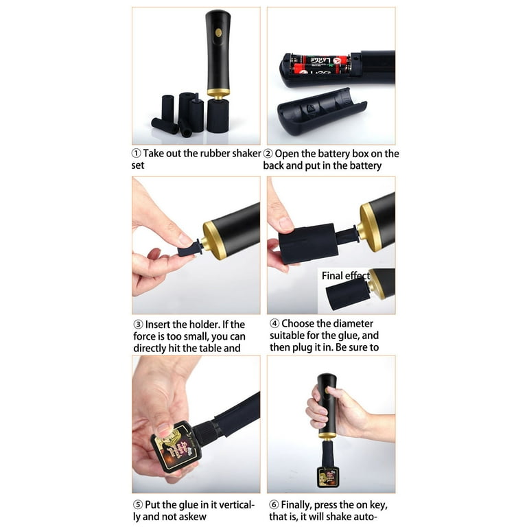 Glue Shaker For Eyelash Extensions - For Lash Glue or Nail Polish -  electric mixer - Shake it UP | GladGirl