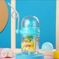 thumbnail image 1 of 250ml Whale Water Spray Cup Children Straw Drops-Resistant Jug Bottle for Baby Kids, 1 of 7