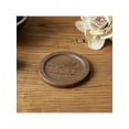 thumbnail image 2 of Black Walnut Wood Coasters For Drinks,Natural Non Slip Wooden Coasters, 2 of 2