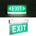 thumbnail image 4 of High-quality Acrylic 3W 12 LEDs Emergency Exit Sign Light,  Indicator Lamp 110-220V, 4 of 8