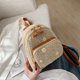 thumbnail image 2 of Mini mochilas Kawaii de moda para niñas, bolso de diseño tejido para mujer, Bolso pequeño de paja para mujer 2023 Fivean unisex, 2 of 2