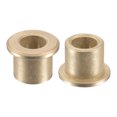 thumbnail image 1 of Unique Bargains 8x12x12mm Roulements à Brides Bronze Fritté Bague Auto-Lubrifiante 2 Pack, 1 of 5