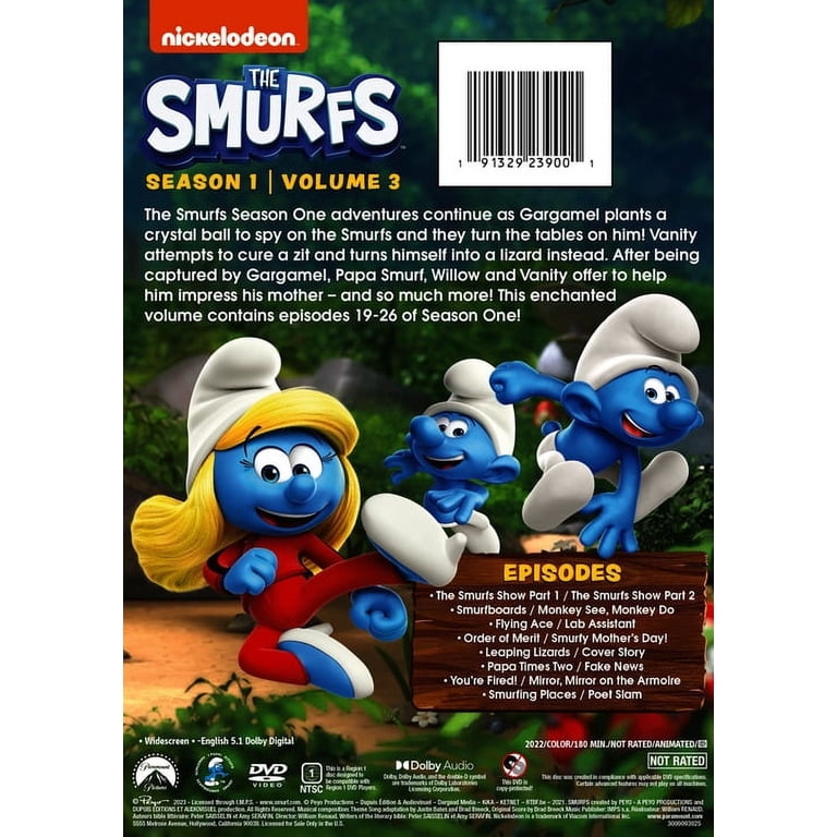Smurfs Season 1 Volume 3 (DVD) - Walmart.com