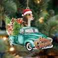 thumbnail image 1 of 4Pack Christmas Hanging Ornament with Dog&Truck, 2021 Christmas Tree Hanging Pendant Merry Christmas Puppy Ornament Decoration, 1 of 4
