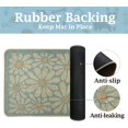 thumbnail image 2 of Dog Food Mats for Floors Waterproof, Absorbent Quick Dry Pet Cat Food Mat, Water Bowl Mats Pet Feeding, Eco-Friendly Accessories Pet Supplies (16"x24",Sky Blue Flower), 2 of 6