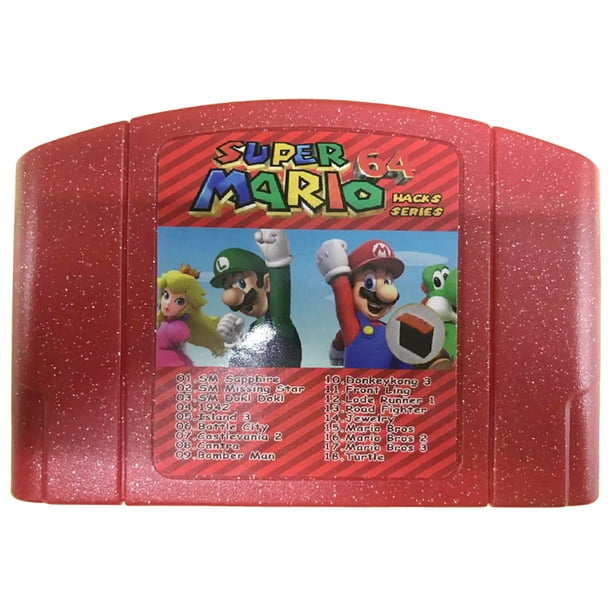 Tarjeta Juego N64 Tarjeta Juego Versión EE. UU. (super 18 en 1)