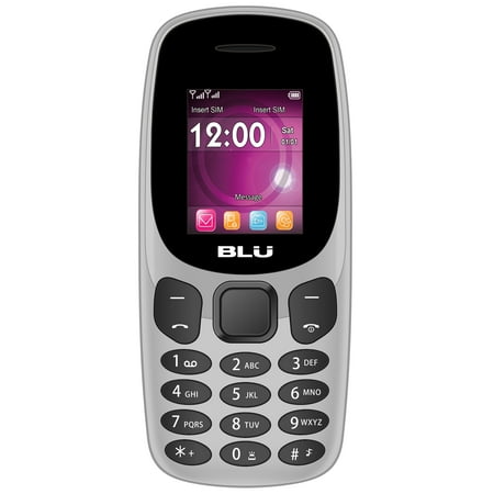 BLU Tank Jr T590 Unlocked GSM Dual-SIM Feature Phone w/ Built-in Flashlight & FM Antenna - (Top 5 Best Mobile Phones)