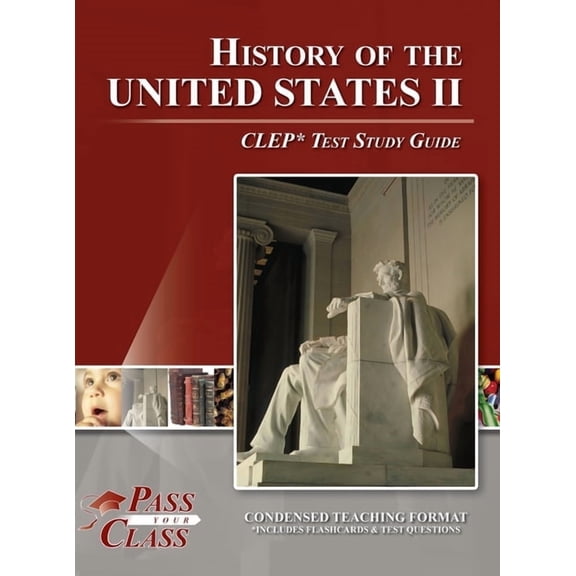 History of the United States 2 CLEP Test Study Guide, (Hardcover)