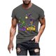 thumbnail image 1 of Camisetas de Manga Corta para Hombre Imprimir Deportes de Manga Corta Cuello Redondo Blusa Algodón Poliéster, Nueva Moda Casual Camiseta para Hombres, 1 of 1