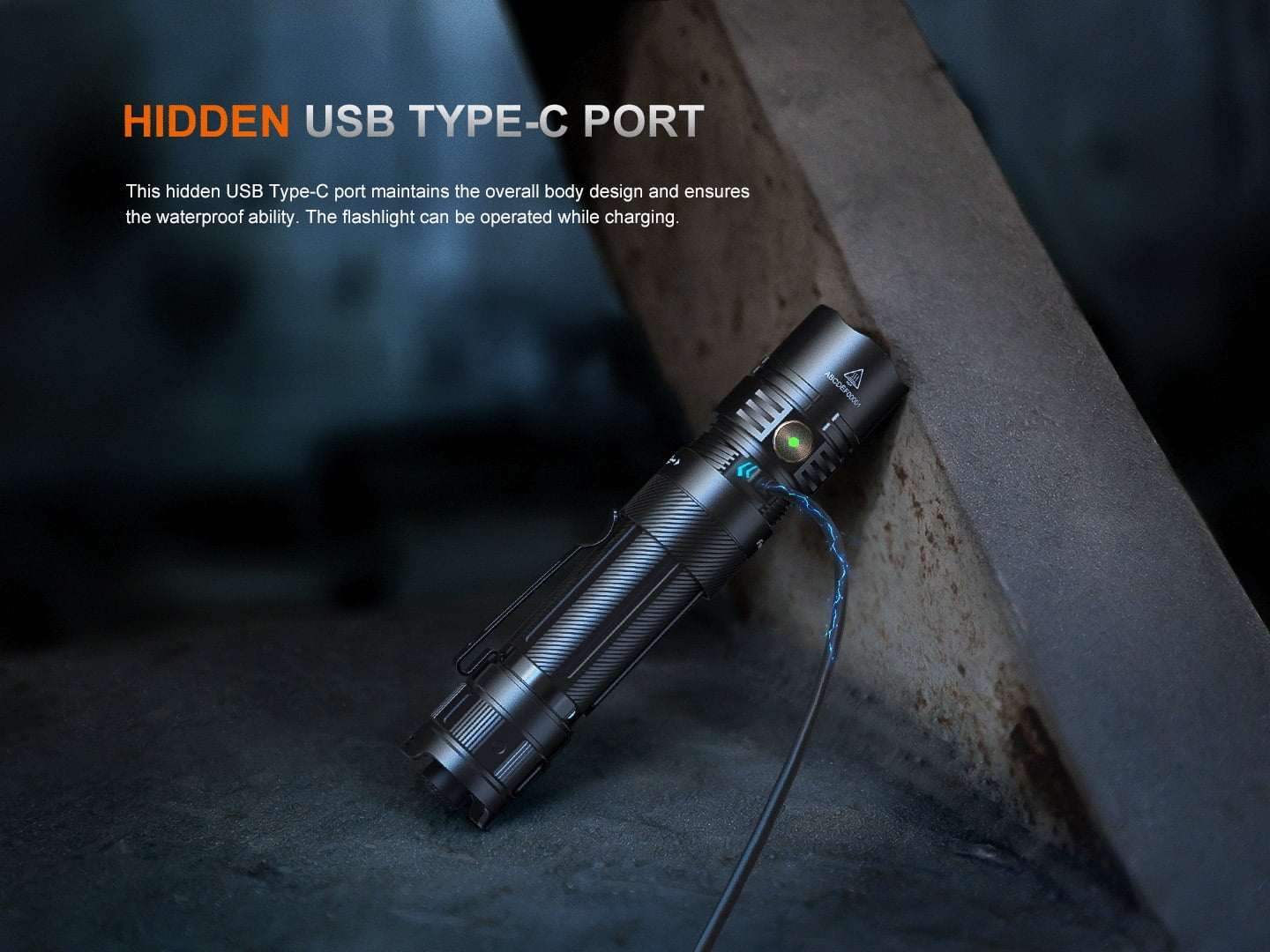 Fenix PD36R ACE 3000 Lumens Multi-Mode Rechargeable Tactical Flashlight + LumenTac Organizer