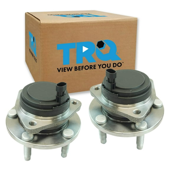 TRQ Front Wheel Bearing & Hub Assembly LH RH Set of 2 Pair for Chevy Caprice G8 BHA53844
