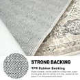 thumbnail image 5 of GLATTICE Runner for Hallways 2x8 Ivory Grey Vintage Floral Runners Non-Slip Washable Kitchen Runners Soft Printed Retro Distressed Flower Entryway Runner Rug for Bedroom Laundry Room, 5 of 7