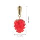 thumbnail image 2 of Houderco 1Par Aretes Con De Fresa Roja Para Mujer Estilo Chic Y Cómodo, 2 of 7