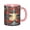 Pink, variant on China Old Building Coffee Mug Fun Custom Ceramic Mugs 11oz Black