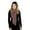 Grapeade, variant on Women's Boucle Knit Bias Cut Whipstitched Edged Long Scarf Wrap, Black