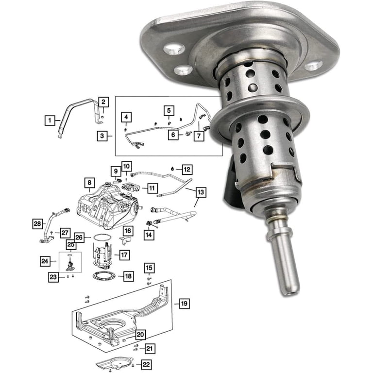 Def Injector System Emissions System Part DEF Injector For Ram & Ford Diesel Trucks - 6.7L ...