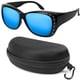 thumbnail image 4 of Gafas de sol para usar sobre lentes Yogo Vision para mujer con protección polarizada UV, 4 of 6