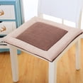 thumbnail image 3 of Pebbuoy Chair Cushion with Straps No Slip Thicken Breathable Color-Blocked Design Chair Pad New Chinese Style Seat Cushion with Machine Washable Cover for Indoor Outdoor Use, 3 of 7