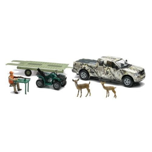 toy truck boat and trailer set