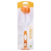 Dr. Brown's Natural Flow Bottle Brush, Orange