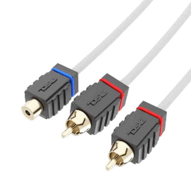 Cable conector adaptador RCA Y DS18 MOFCR-1F2M