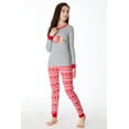 thumbnail image 3 of Beezizac Christmas Pajama Set for Girls & Boys Cute Toddler Kids Sloth Jammies Size 7, 3 of 12