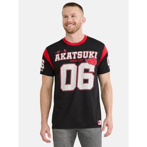 Naruto Men's & Big Men's Graphic Jersey, Sizes S-3XL