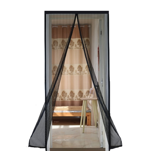 Mosquitera magnética para puerta SHENGXIA MAGNETIC 100 x 210 cm, 18 imanes