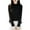 Black, variant on Women Base Layer Tops Crew Neck Long Sleeve Blouses for Women Solid Color Base Knitted Sweater Casual Slim Warm Base Shirt