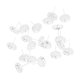 thumbnail image 5 of 20 piezas de cabujones de 12 mm en bruto para la fabricación de joyas Blanco plateado, 5 of 9