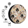 thumbnail image 2 of Kdxio Groovy Disco for Tire Cover Wheel Protectors Tyre Covers Weatherproof Wheel Covers Universal Fit for Trailer Rv SUV Truck Camper Travel Trailers 16 inch, 2 of 5