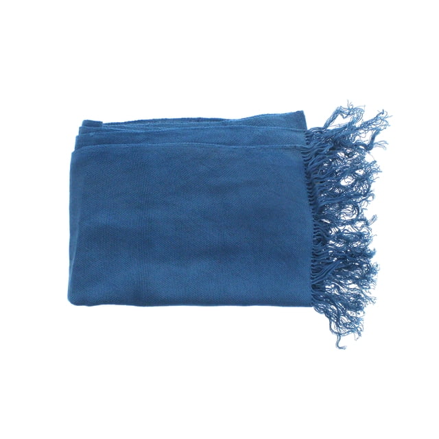 Bamboo Scarf Pure Colour The Tsandza Collection Turquoise Green