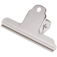 thumbnail image 1 of Large 4 Inch Bulldog Clip, 10 Pack Stainless Steel File Folder Silver Binder Clips, 1 of 6
