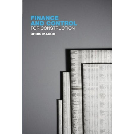 Finance and Control for Construction (Paperback)