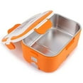 thumbnail image 2 of 1.5L Portable Car Electric Heater Lunch Box Reusable Food Storage Warmer With Detachable Stainless Steel Container With Auto Charging Function For Car Use, 2 of 6