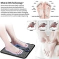 thumbnail image 5 of Ems Foot Massager Electric Foot Massage Pad Feet Muscle Stimulator Massager Mat, 5 of 5