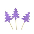 thumbnail image 2 of Darling Souvenir, Christmas Tree Cupcake Toppers, Dessert Decorations - Pack Of 20, 2 of 6