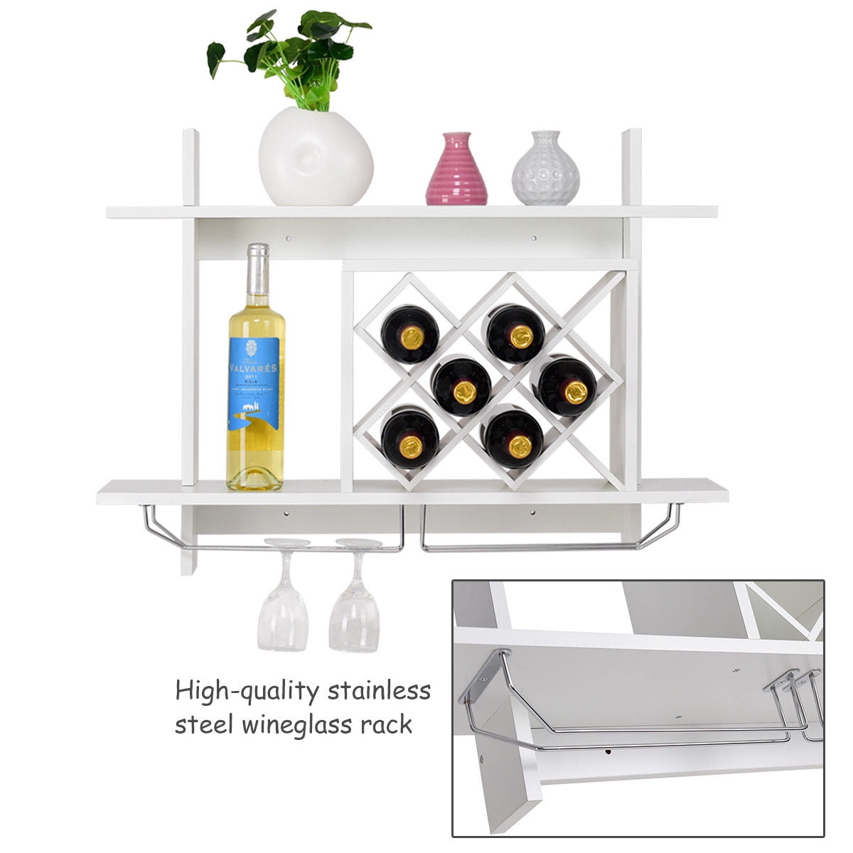 Gymax wine rack sale