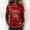 Red, White, Blue, variant on WEIWEN Womens 4th of July Summer Crew Neck T Shirts Trendy Loose Fitted Embroidered Patriotic Going Out Tops Casual Spring Clothes #01-Beige, L
