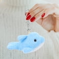 thumbnail image 4 of Dayesque Adorable Dolphin Plush Toy Keychain Dolphin Doll Pendant Cute Ocean Keychain Multi-Use Plush Keyring Purse Charm Stuffed Animal Keyring, 4 of 8