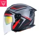 thumbnail image 3 of Casco de motocicleta italiano VCOROS Casco abierto de doble lente Casco de locomotora Cascos de moto de media cara Certificación ECE Casco de moto, 3 of 5