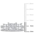 thumbnail image 2 of Everly Women's Diamond 14k White Gold Bridal Set, 2 of 6