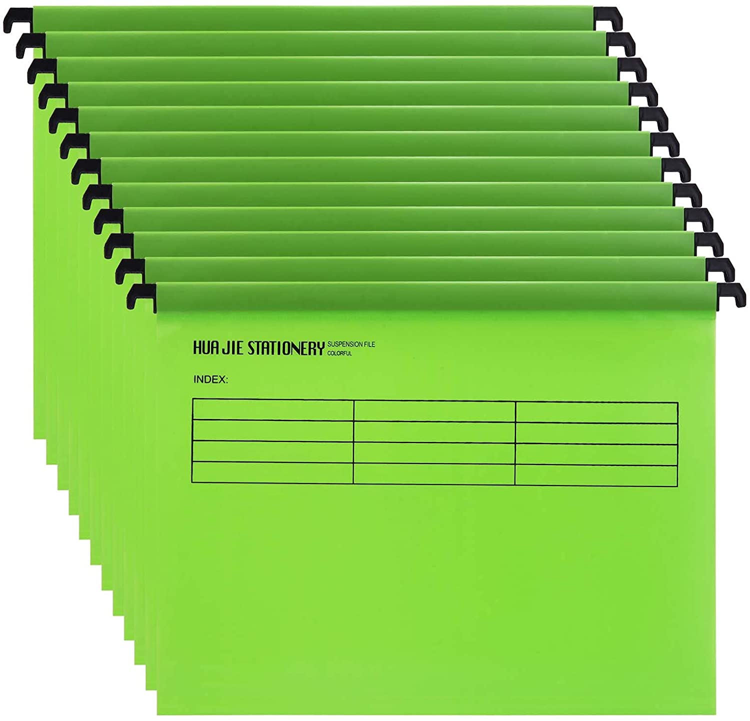 Hanging File Folders with Tab, A4 Waterproof Suspension Files Holder, Adjustable Tab and Letter