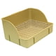 thumbnail image 2 of Caja de arena para conejos para jaula, caja de inodoro de esquina, bandeja de arena de esquina antisalpicaduras, para chinchillas, animales pequeños, malla de acero verde, 2 of 8