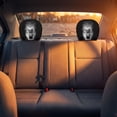 thumbnail image 5 of Car Headrest Cover | 2 Pack Scary Halloween Decorations | Spooky Halloween Car Decorations | Halloween Car Accessories for Holiday Haunted House Decor, Gift for Horror Fans, Black, 5 of 9