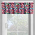thumbnail image 4 of Ambesonne Geometric Valance & Curtain, Italian Grunge Dots, 55"x36", Multicolor, 4 of 6