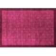 thumbnail image 1 of Ahgly Company Indoor Rectangle Abstract Pink Modern Area Rugs, 6' x 9', 1 of 4